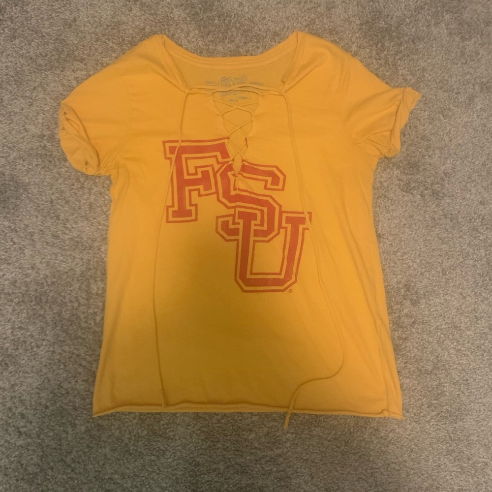 Lace Up FSU T-shirt
